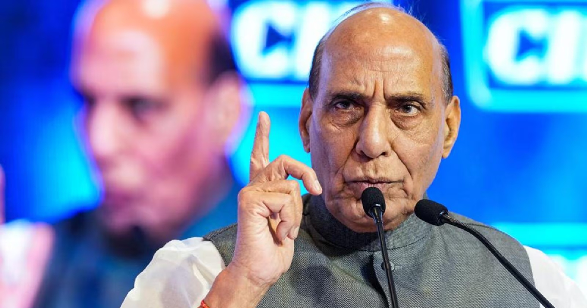 Rajnath trains guns on Govt over poor law & order in State